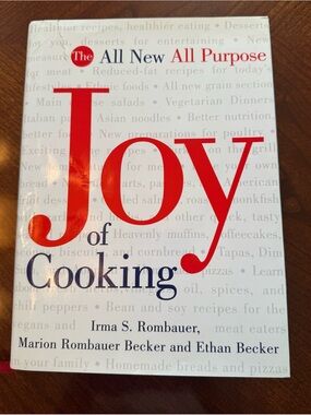 The All New All Purpose Joy of Cooking Vintage cookbook 1997 by Irma S. Rombauer